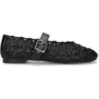 Notre-V Dames Ballerina's Popper - Zwart - Maat 38