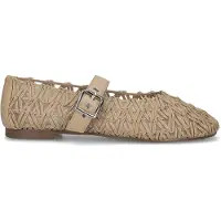 Notre-V Dames Ballerina's Popper - Beige - Maat 42