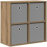 vidaXL Dressoir Artisan Eiken 59,5 x 27 x 57 cm