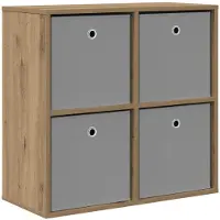 vidaXL Dressoir Artisan Eiken 68,5 x 32 x 67 cm
