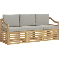 vidaXL Sofa-Sets Massief Acacia Hout