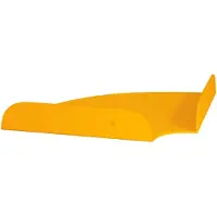 vidaXL Drijvende plank met plank 2 pcs Mosterdgeel 15 x 15 x 2 cm