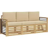 vidaXL Sofa-Sets Massief Acacia Hout