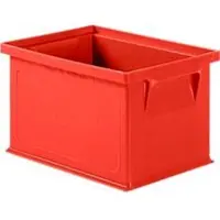 Ssi Stapelbak serie 14/6-4 - polypropeen - L 210 x B 150 x H 123 mm - 2,5 L - met gesloten handgrepen - rood