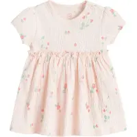 Cool Club Rompertje/body groen / pastelroze