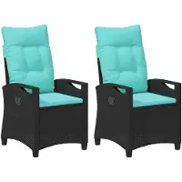 vidaXL Tuinstoel 56 x 64 x 94 cm staal