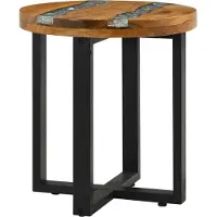 vidaXL Salontafel bruin, 40 x 40 x 45 cm, massief teakhout