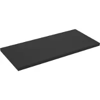 Wiesbaden Topblad alvara 80x46 cm mat zwart