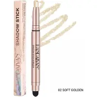 HANDAIYAN Dual Silky Eyeshadowstick 02 Soft Golden - smudge blender - Waterproof - 0.8g