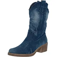 Salinyang Cowboylaarzen donkerblauw