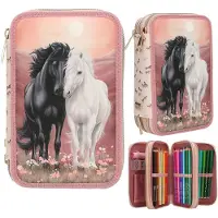 Depesche - Miss Melody 3-vaks etui - BLOSSOM PONY