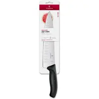 Victorinox Koksmes met kuiltjes 25cm 'Swiss Classic Zwart'