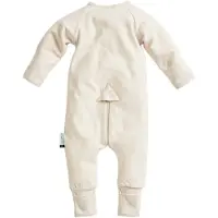 ErgoPouch Babypyjama - Baby pyjama - 0,2 Tog - Pyjama jongens - Pyjama meisjes - 3-6 md - Oatmeal Marle