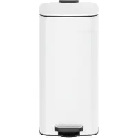 Songmics - Prullenbak - Pedaalemmer - Prullenbak voor Keuken - 30 Liter Tretprullenbak - Met Binnenemmer en Softclose