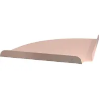 vidaXL Hoek Plank Hoekmontage 2 st Roze 30 x 30 x 2 cm