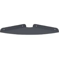 vidaXL Hoek Plank Hoekmontage 4 st Antraciet 24 x 24 x 2,3 cm