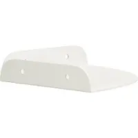 vidaXL Drijvende plank met plank met opslag 2 pcs Wit 15 x 15 x 2 cm