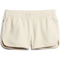 Superdry Dames Sport Tech Racer Korte broek beige (XL), Casual, Polyester W7110417A