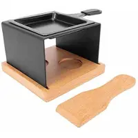 COSY&TRENDY ASPEN RACLETTE VIERKANT 1 PERSOON + SPATEL