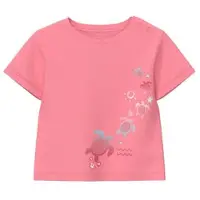 s.Oliver T-shirt roze Meisjes Katoen Ronde hals Printopdruk - maat 74