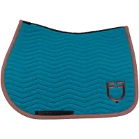 Equestro Zadeldek Wave FW25 Full Blue Coral