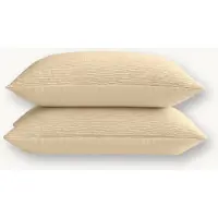 Y-NOT Kussenslopen Set - Micro Mousseline Zand - 60x70 cm - 2-pack - Zachte Kussenhoezen voor Comfortabele Nachtrust