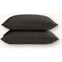 Y-NOT Kussenslopen Set - Micro Mousseline Choclate Brown - 60x70 cm - 2-pack - Zachte Kussenhoezen voor Comfortabele Nachtrust