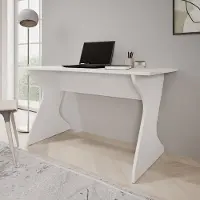 Meubella - Unfold - Bureau - Wit - 140x65x76 cm
