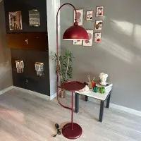 Bamyum Dienblad Beweegbaar Hoofdbord Moderne Vloerlamp