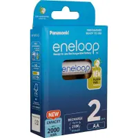 Eneloop Panasonic eneloop 2x AA 2000mAh - 2er Blister (BK-3MCDE/2CP)