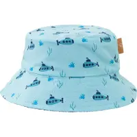 Fresk UV 50+ Zonnehoed voor kinderen 98 – Beschermende Reishoed – Hoofdbescherming Jongens - Blauw - Submarine