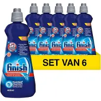 Finish Aanbieding: Glansspoelmiddel Regular (6 flessen - 400 ml)
