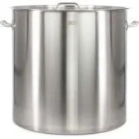 HCB - Professionele Kookpan - 170 liter - Inductie - Gas - Electrisch - Grote RVS / INOX pan - Soeppan - Horeca pannen - Kookpot - Ø60 cm x H60 cm - 15 kg - 5474
