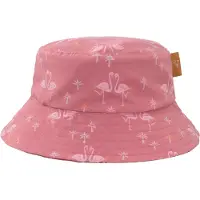 Fresk UV 50+ Zonnehoed voor kinderen 86 – Beschermende Reishoed – Hoofdbescherming Meisjes - Oudroze - Flamingo