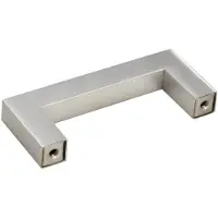 vidaXL Handvatten 10 st 64 mm roestvrij staal zilverkleurig