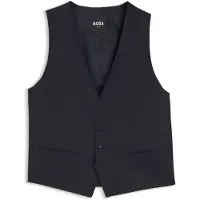 BOSS ONE gilet van scheerwol