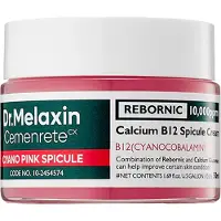 Dr.Melaxin Cemenrete Cyano Pink Spicule Cream with Calcium Vitamin B12 for under eyes skin Dark Circles Fine Lines Puffiness&Eye Bags Cream 1.69