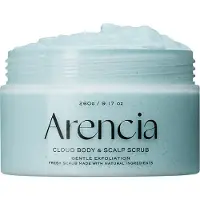 Arencia Fresh Cloud Body & Scalp Scrub French Mint & Lily - 260 g