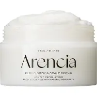 Arencia Fresh Cloud Body & Scalp Scrub White Tea & Neroli - 260 g