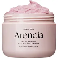 Arencia Fresh Rosehip Rice Mochi Cleanser - 120 g