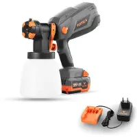FUXTEC 20V Akku Handsprühgerät FX-E1CSP20 SET mit 1 x Akku 4Ah, 1 x Ladegerät 1A
