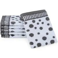 Ross Sonstiges 6 X washand - in set 6 pack Punkte allover