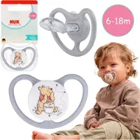 Sarcia.eu DISNEY Winnie de Poeh NUK Air-troostfopspeen, orthodontische siliconenfopspeen voor baby's 6-18m + etui