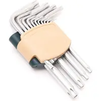 Rockforce RF-5151T Serie - Torx Sleutelset - T6-T60 - Chroom-Vanadium Staal - 15 Stuks