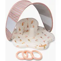 Swim Essentials - Baby Splash Mat with Canopy - Mermaid Bubbles (2025SE106)