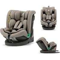 Deryan Colin Luxe Autostoel I-Size - 360° Draaibaar - Isofix - Truffle Nougat