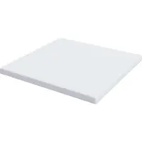 vidaXL Geheugen Schuim Matras Topper 180 x 200 cm Thick Zacht Wit