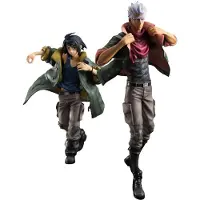 Megahouse Mobile Suit Gundam Iron-Blood Orphans G.E.M. Series PVC Statue Mikazuki Augus & Orga Itsuka 26 cm Beeld