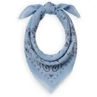 Notre-V Dames Sjaals Fee Scarve - Lichtblauw - Maat ONESIZE