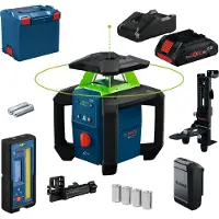 Bosch GRL18GRL18V-4-34V-4-34 Rotatielaser met 1x4Ah L-Boxx 374 - 0601061H02